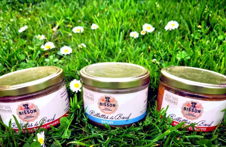 Vente de colis de viande de boeuf, de rillettes de boeuf et de poulets