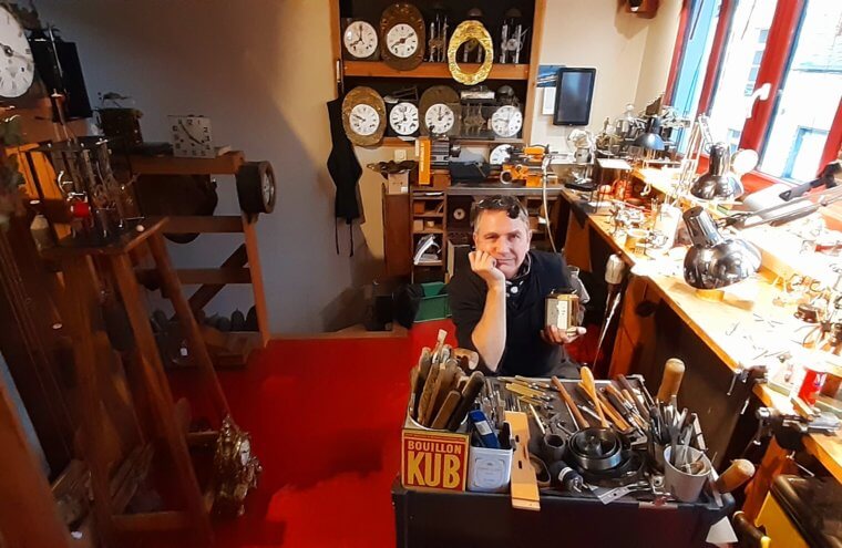 Jean-François Lefèvre pendulier à Argentan